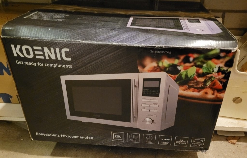 Microwave Oven, Witgoed en Apparatuur, Ophalen, Combimagnetron, Zo goed als nieuw, Oven