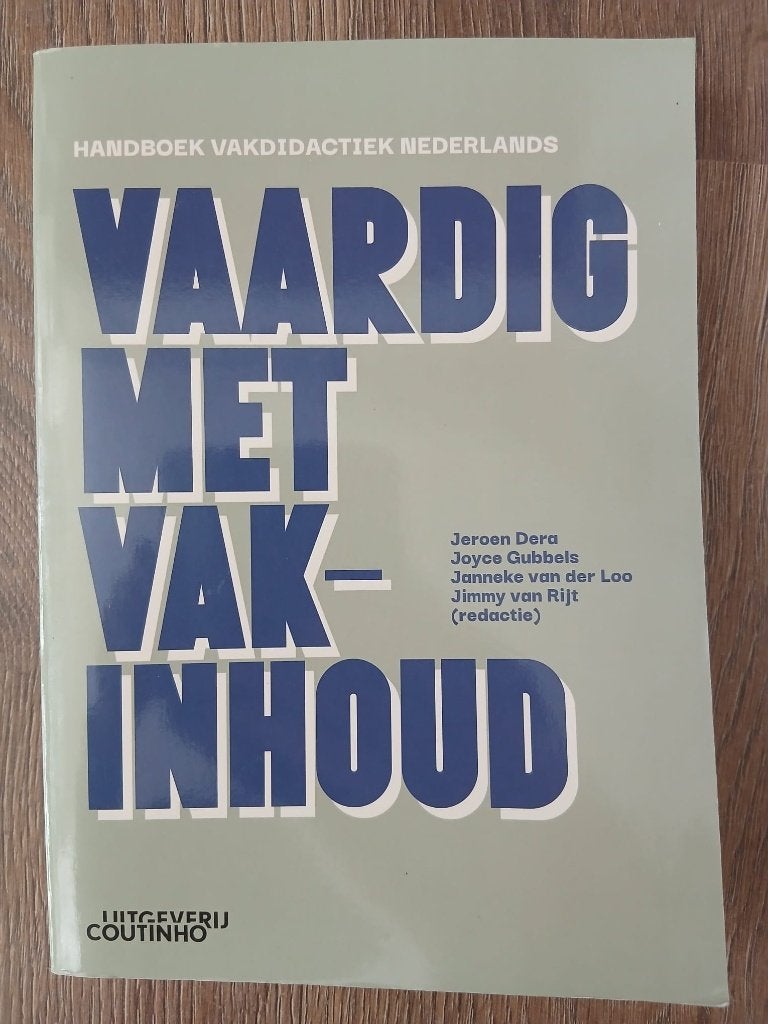 Vaardig met vakinhoud Jeroen Dera e.a., Boeken, Ophalen of Verzenden, Alpha, Zo goed als nieuw, HBO