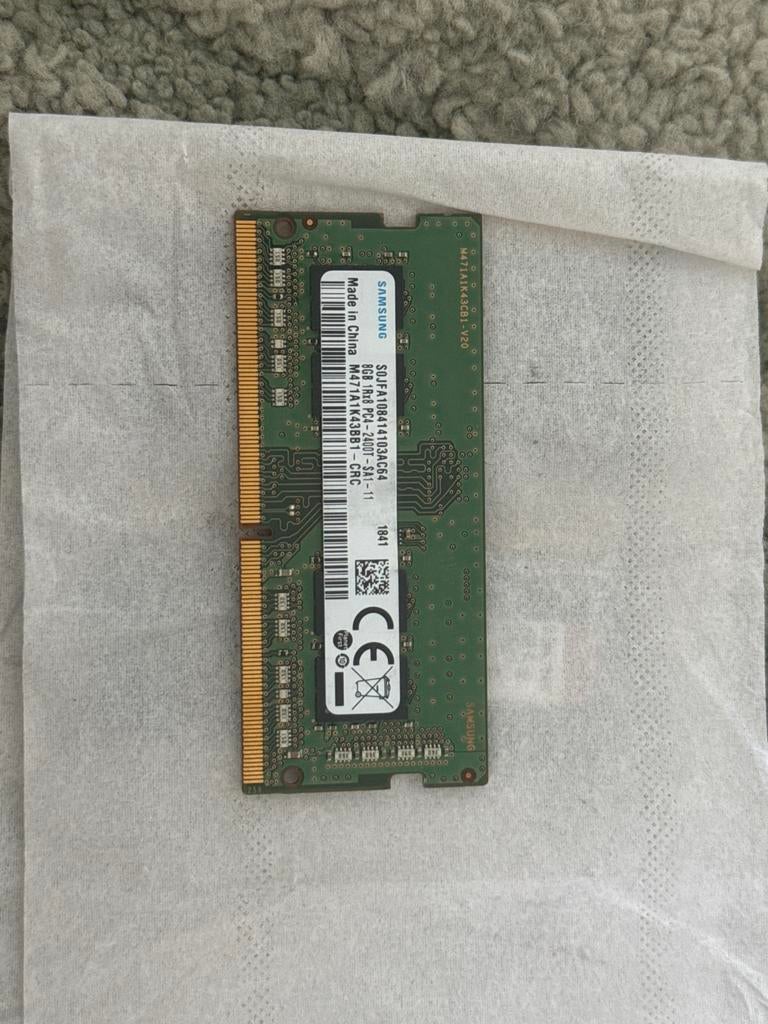 Samsung 8GB DDR4 2666MHz SO-DIMM Laptop Geheugen, Computers en Software, Ophalen of Verzenden, DDR4, Laptop, 8 GB