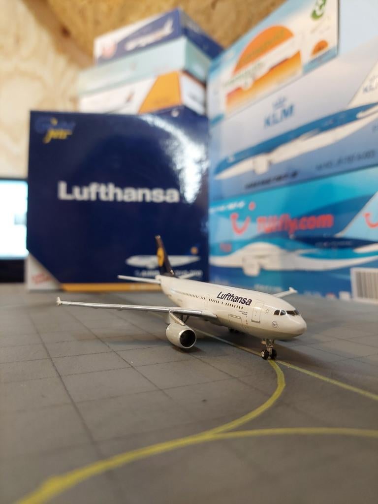 Airbus a310-300 Lufthansa Geminijets, Ophalen of Verzenden, Schaalmodel