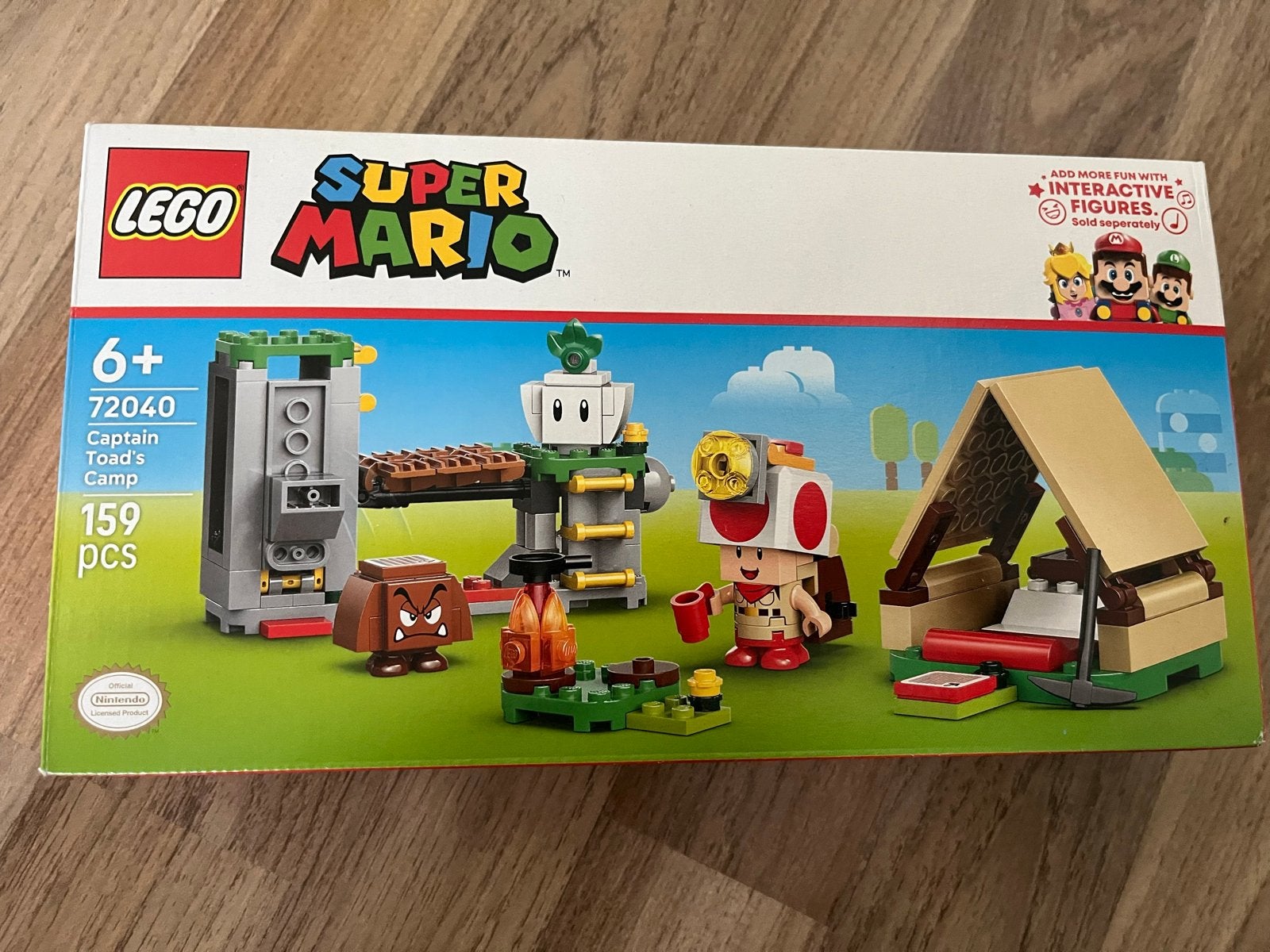 LEGO Super Mario 72040 Captain Toad's Camp -zgan, Overige thema's, Lego, Nieuw, Ophalen of Verzenden