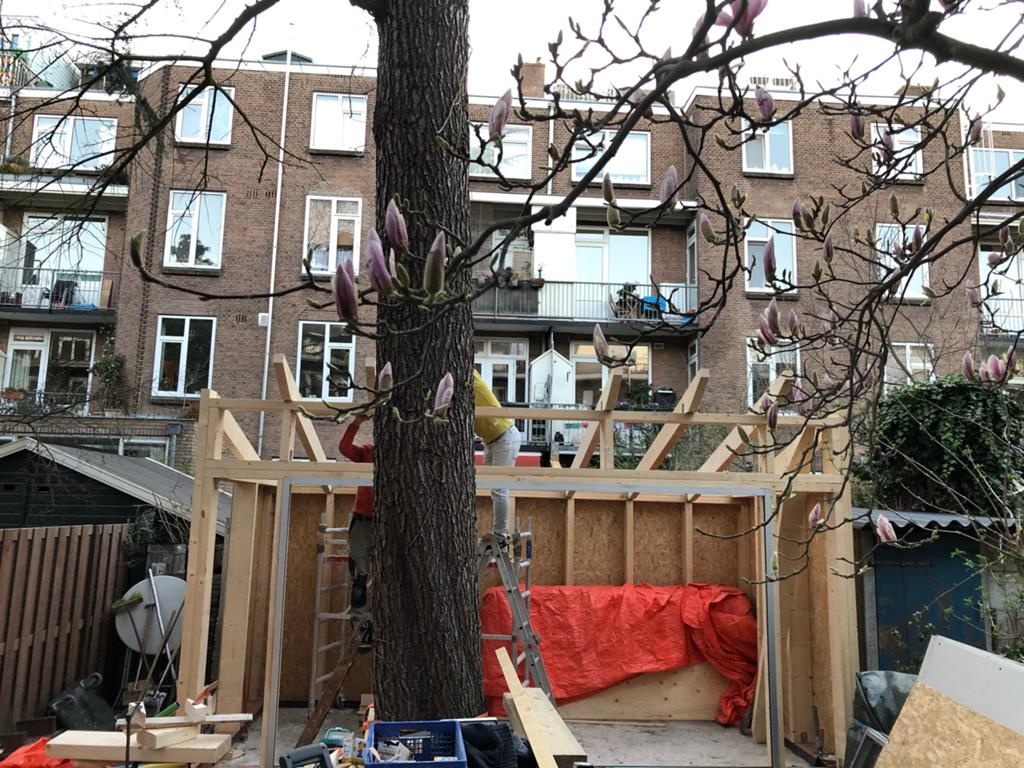 Timmerman aangeboden Schuur Tuinhuis overkapping Vlonder