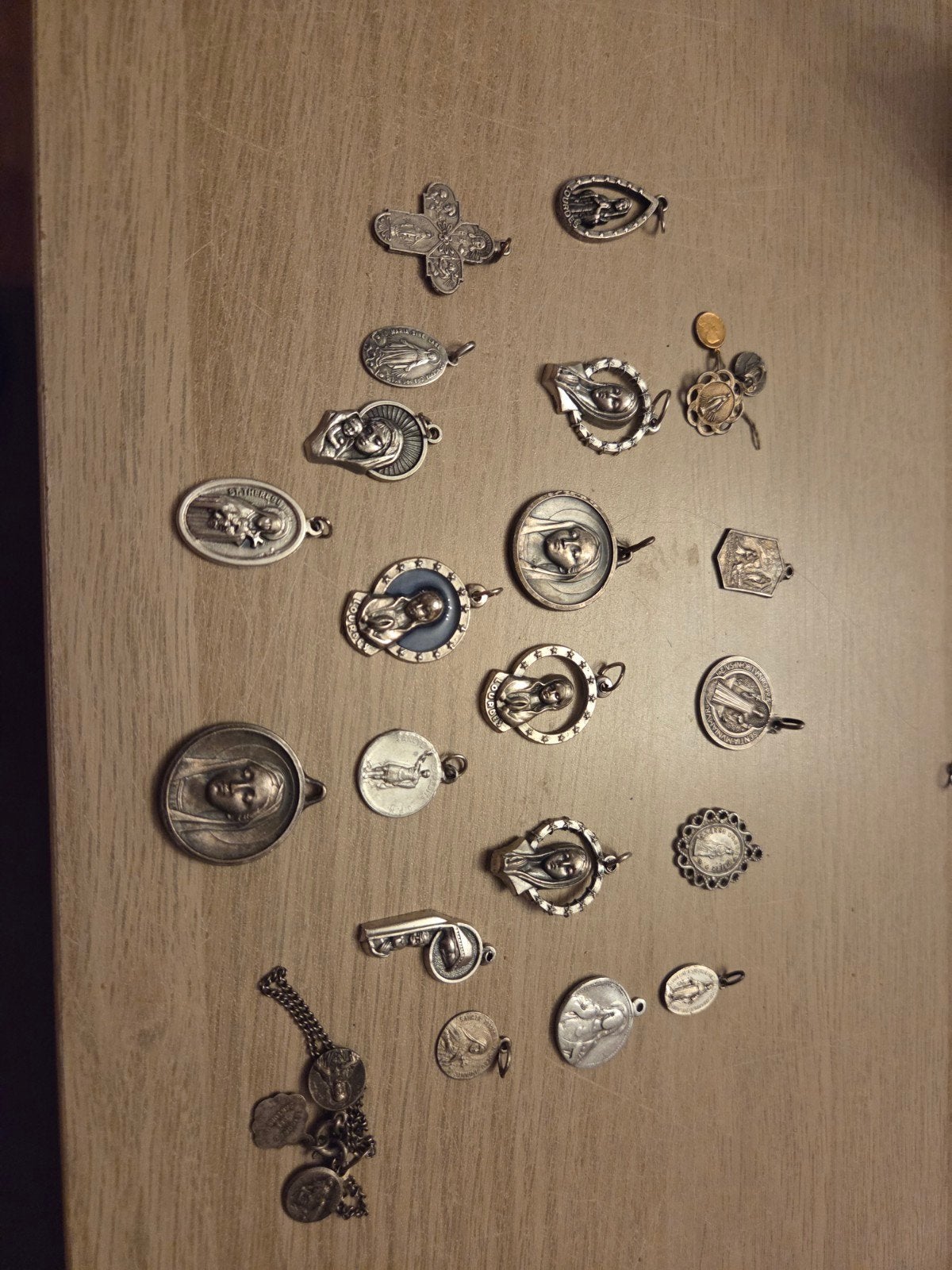 oude devotiehangers, religie,, Ophalen of Verzenden