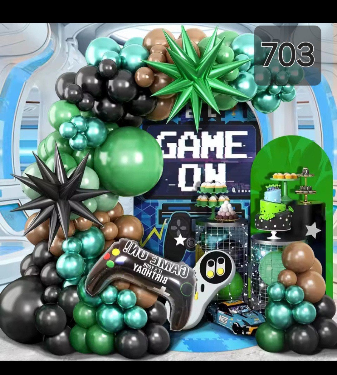 Nieuw Game On! Verjaardagsfeest Decoratie Ballonnen Set, Ophalen, Nieuw, Versiering, Verjaardag