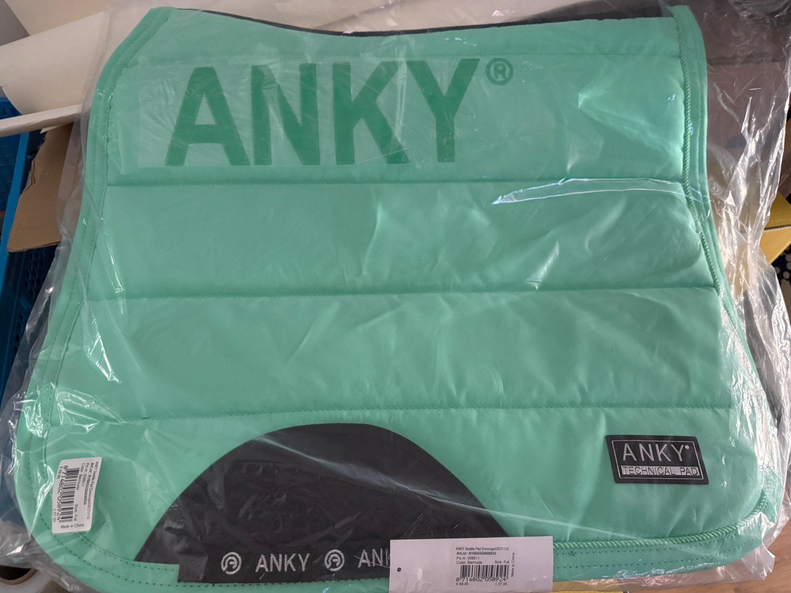 Anky Pad nieuw Bermuda full dressuur, Dieren en Toebehoren, Full (L), Dressuurdekje, Nieuw, Ophalen of Verzenden