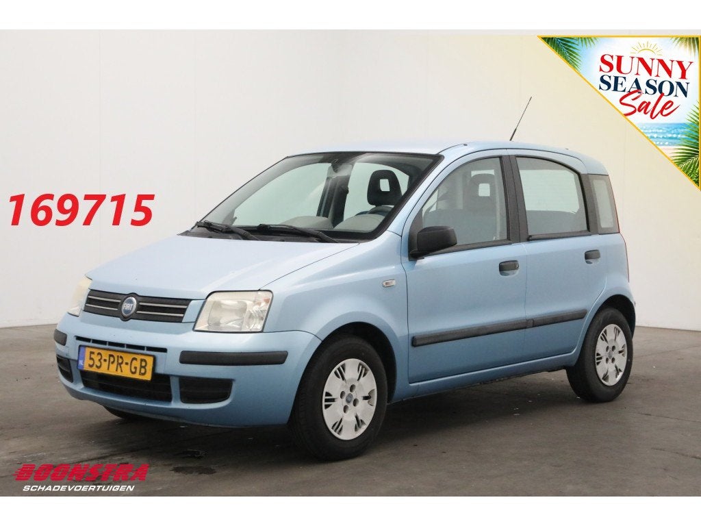 Fiat Panda 1.2 Dynamic 156.518 km! (bj 2004), Auto's, Voorwielaandrijving, Stof, Gebruikt, 1242 cc