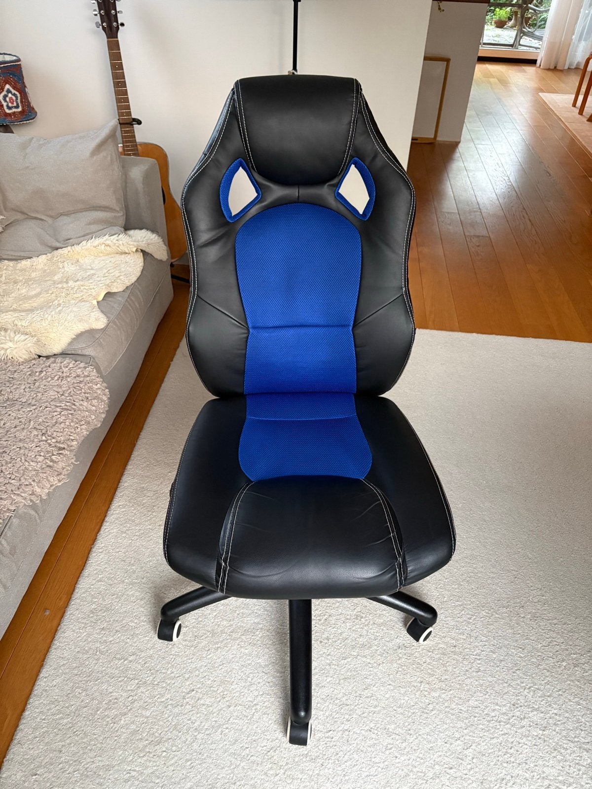 Gaming Bureaustoel Zwart/Blauw