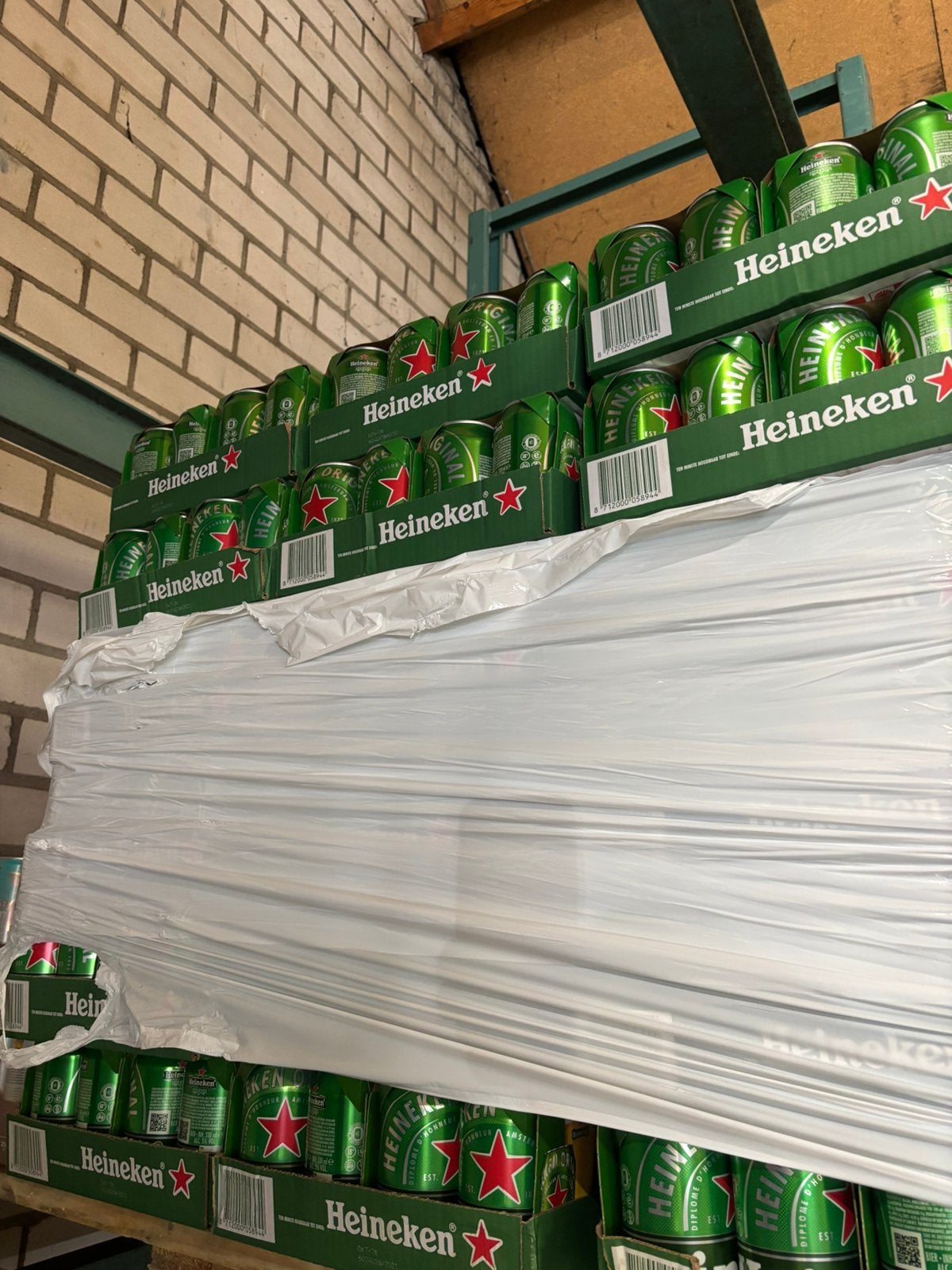 Restpartij 30 trays Heineken 24 blikken, Ophalen of Verzenden, Zo goed als nieuw, Overige typen, Minder dan 2 meter