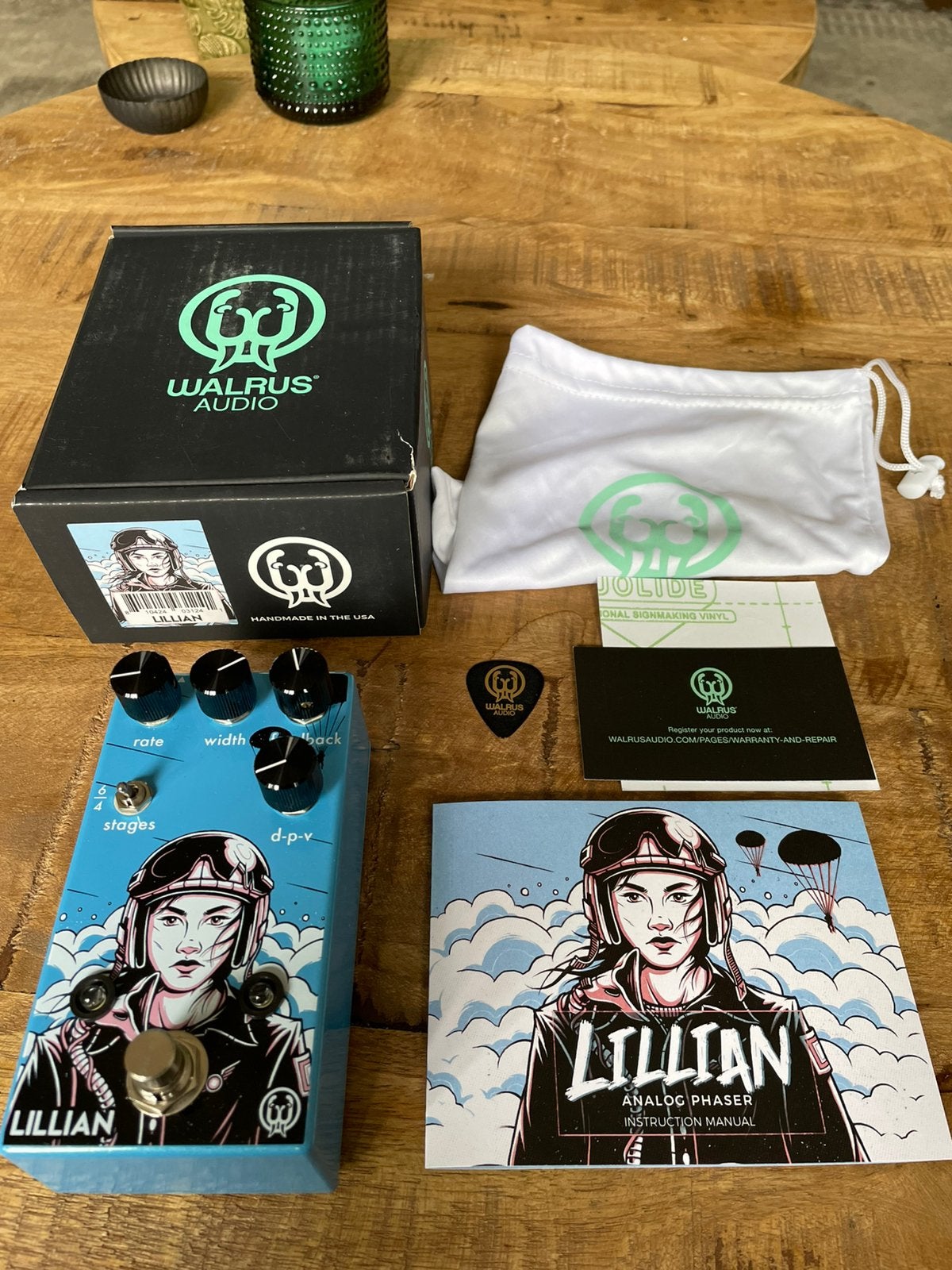 Walrus Audio Lillian phaser, Muziek en Instrumenten, Effecten, Ophalen of Verzenden, Zo goed als nieuw, Overige typen