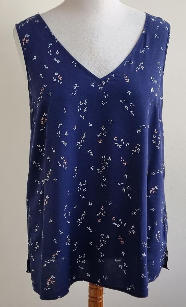Broadway donkerblauwe blouse/top mt. XL, Blauw, Maat 46/48 (XL) of groter, Ophalen of Verzenden, Zo goed als nieuw