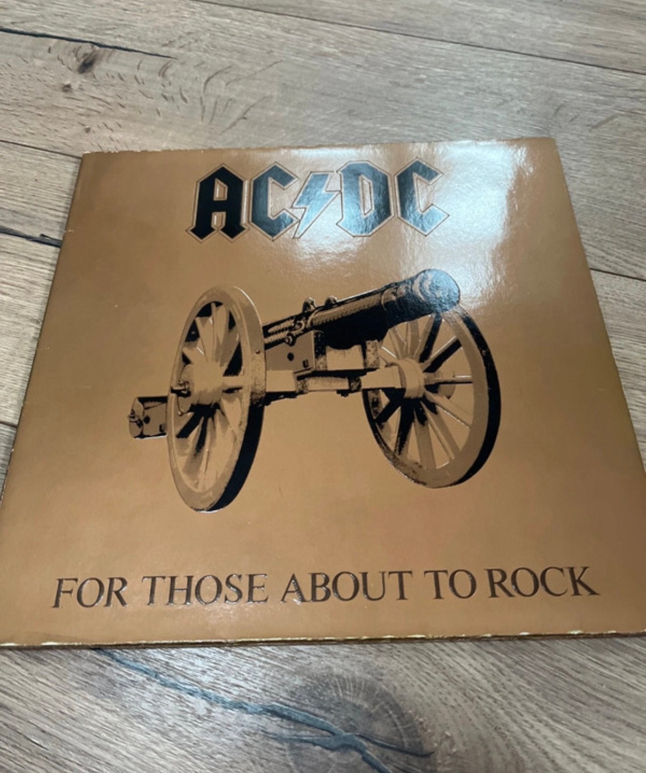 AC/DC - For Those About To Rock (1981 1st press Germany), LP, Metal, Verzenden, Zo goed als nieuw