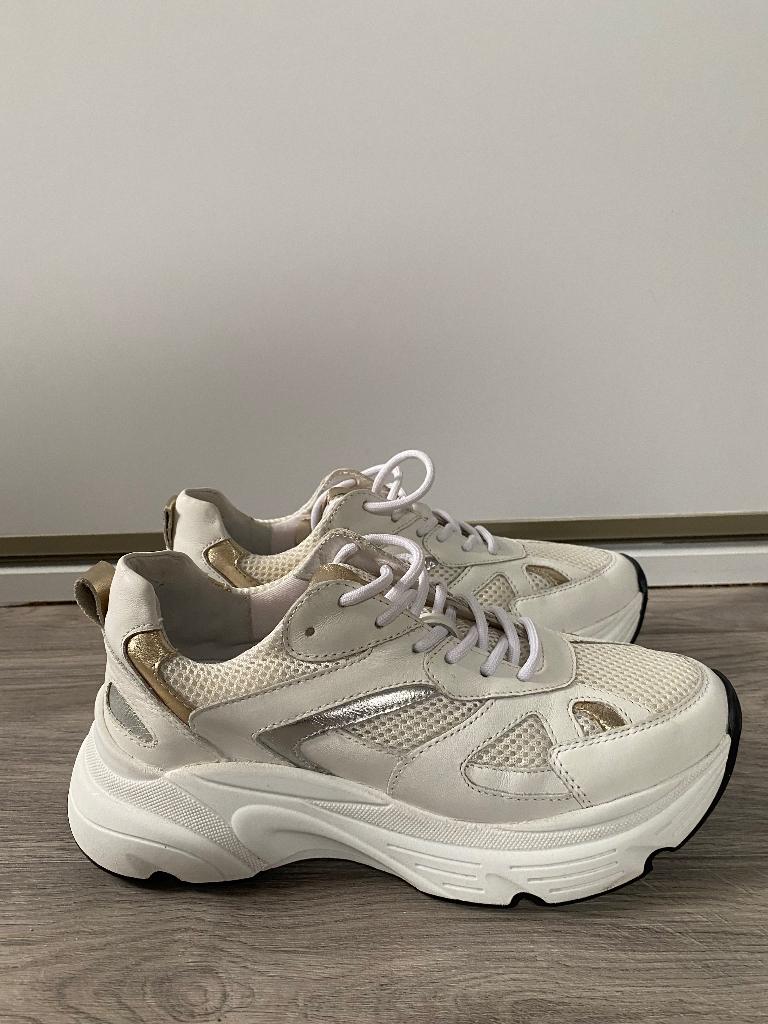 Omoda witte sneakers, Verzenden, Wit, Omoda, Sneakers of Gympen