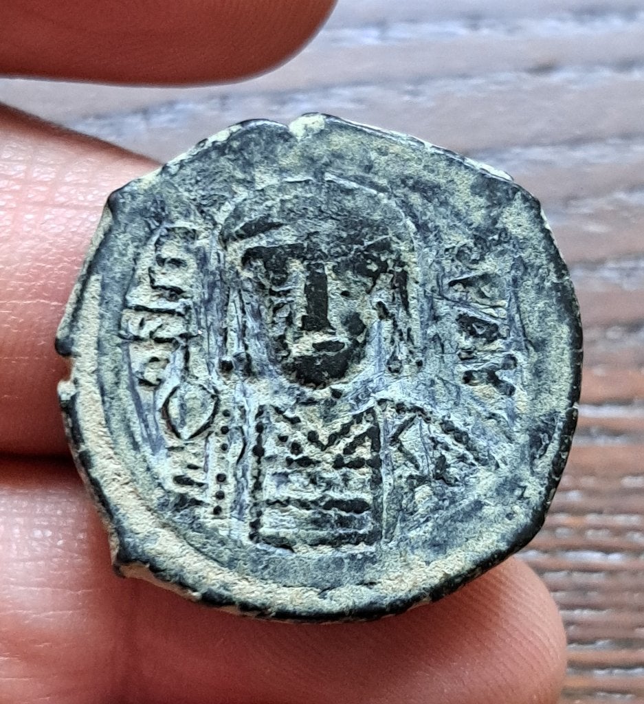 Byzantium - Mauritius Tiberius - Follis, Ophalen of Verzenden, Overige landen, Losse munt