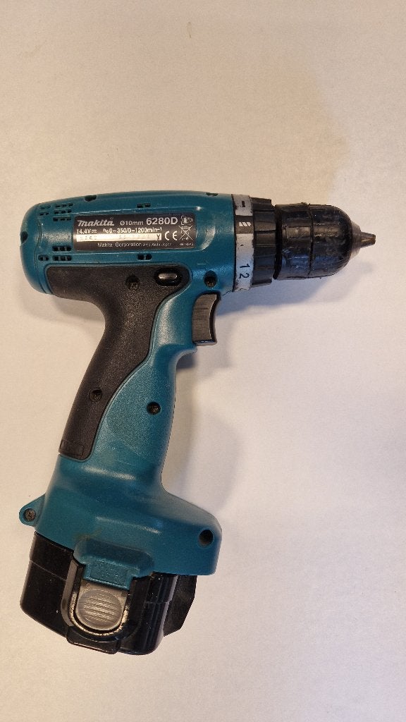 Makita accuboor 14 Volt, Ophalen, Gebruikt, Variabele snelheid, Boor- en Schroefmachine