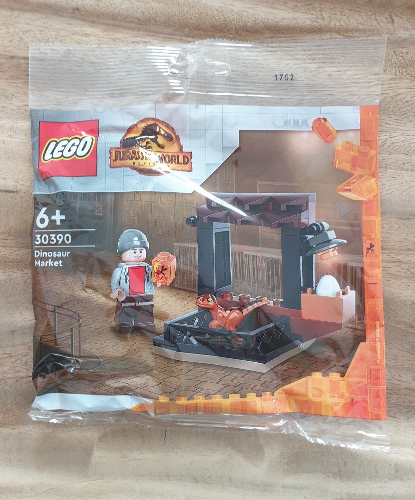 Lego Jurassic World 30390 Dinosaur market polybag nieuw, Lego, Lego, Nieuw, Ophalen of Verzenden