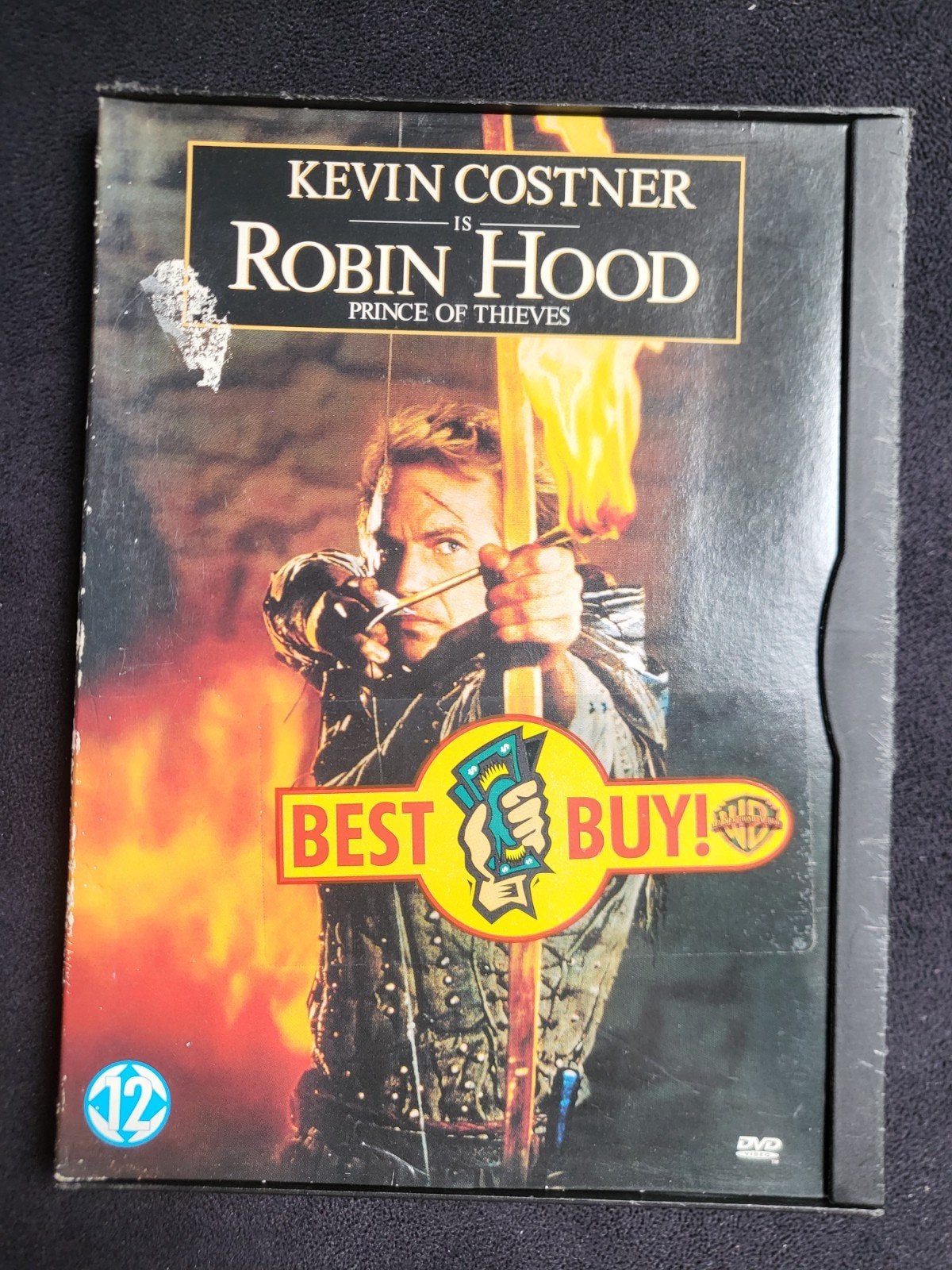 Robin Hood: Prince of Thieves DVD - Kevin Costner, Gebruikt, Ophalen of Verzenden, Vanaf 12 jaar, Inclusief doosje
