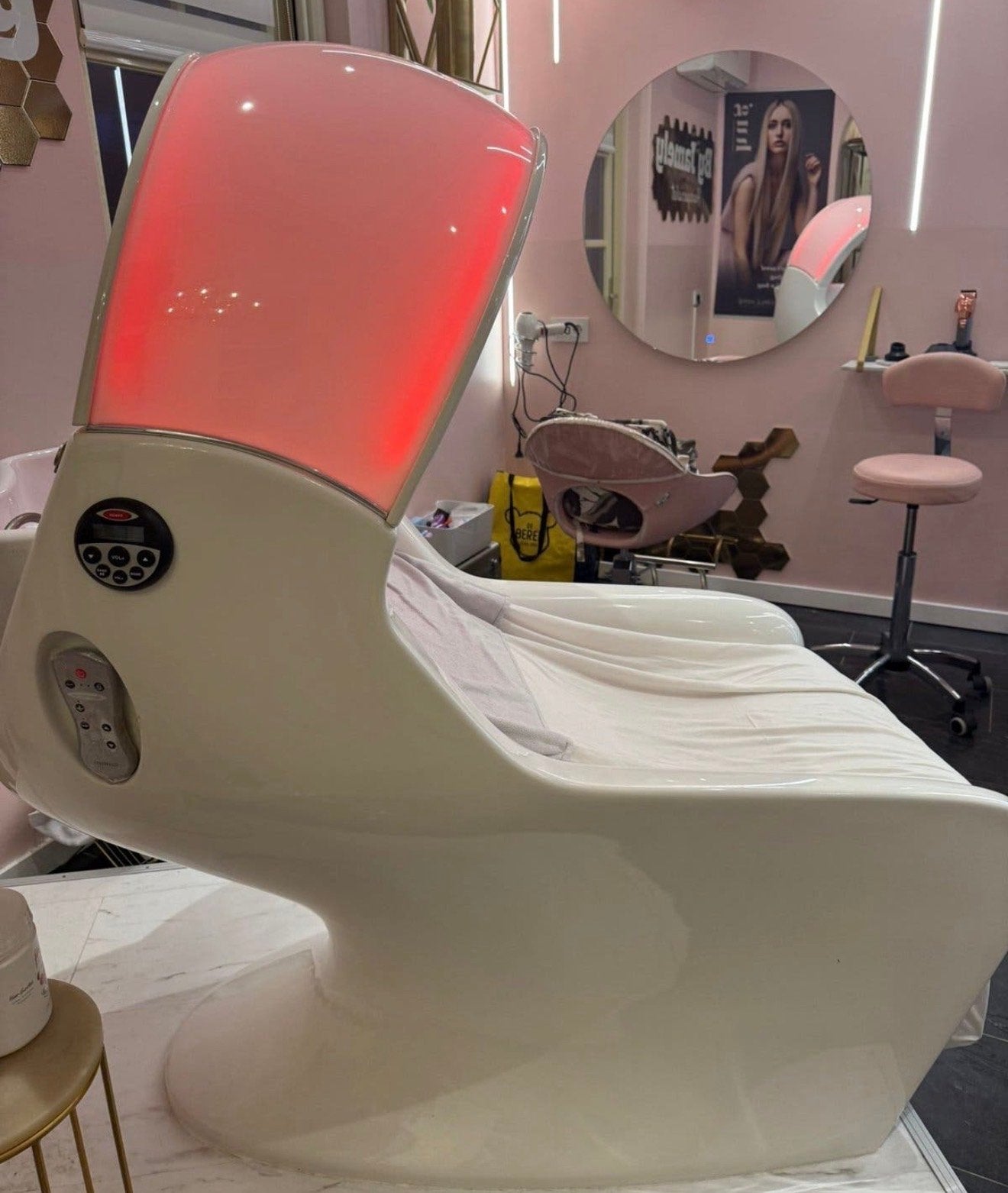 Rossini Kappersstoel & Luxe Wasbak met Massagefunctie, Ophalen of Verzenden