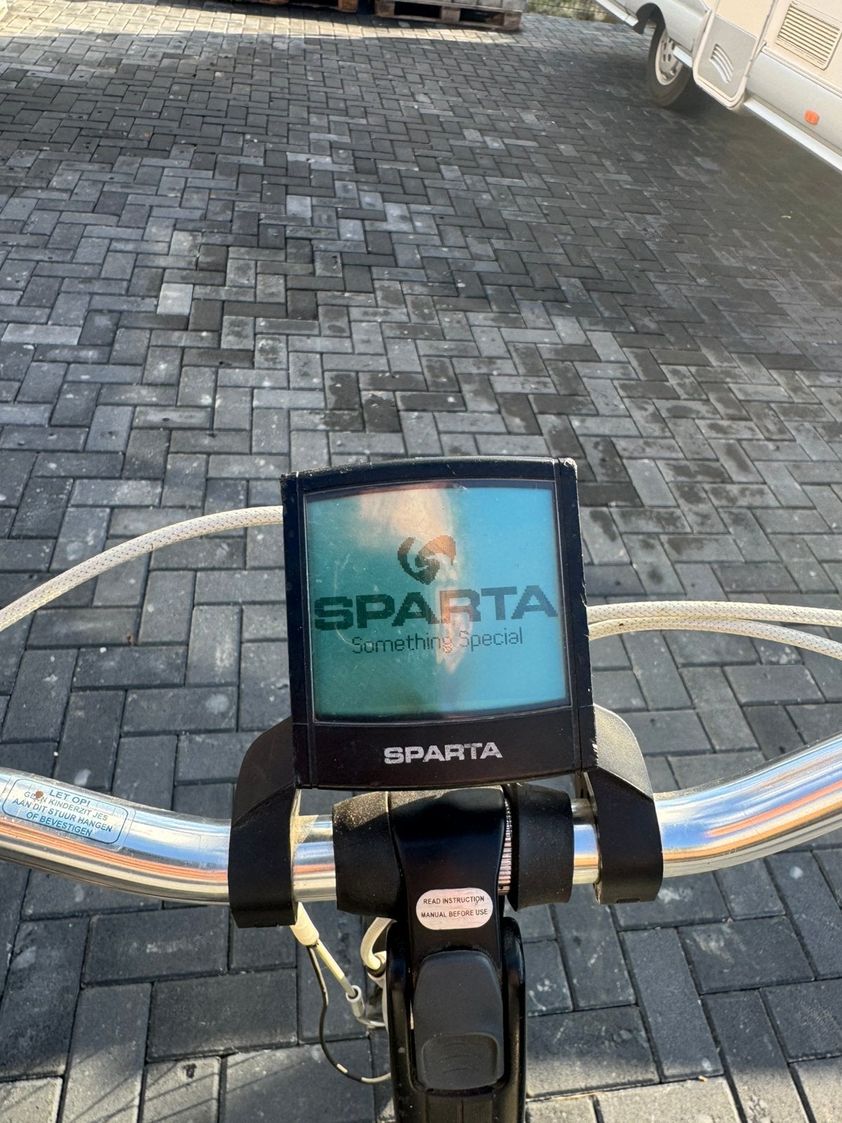 Sparta elektrische fiets grijs maat 28x1.4, Ophalen, Gebruikt