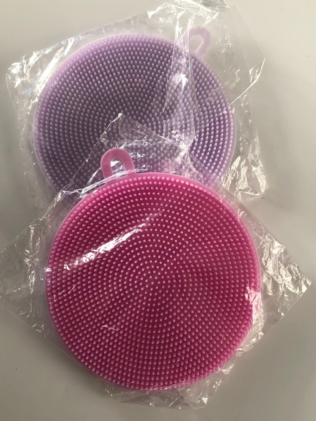 Silicone sponsjes, 2 stuks, nieuw in verpakking, Overige typen, Nieuw, Ophalen of Verzenden, Roze