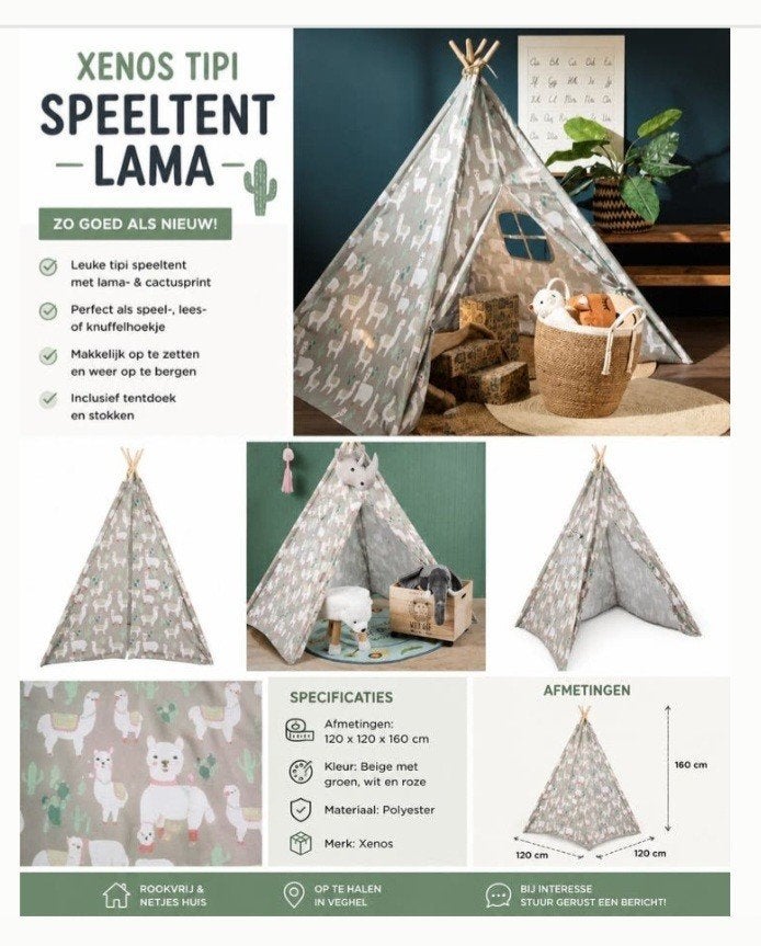 Xenos speeltent, Ophalen