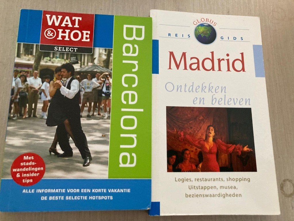 2 leuke reisgidsen : Barcelona en Madrid., Boeken, Overige merken, Globus, Europa, Ophalen of Verzenden