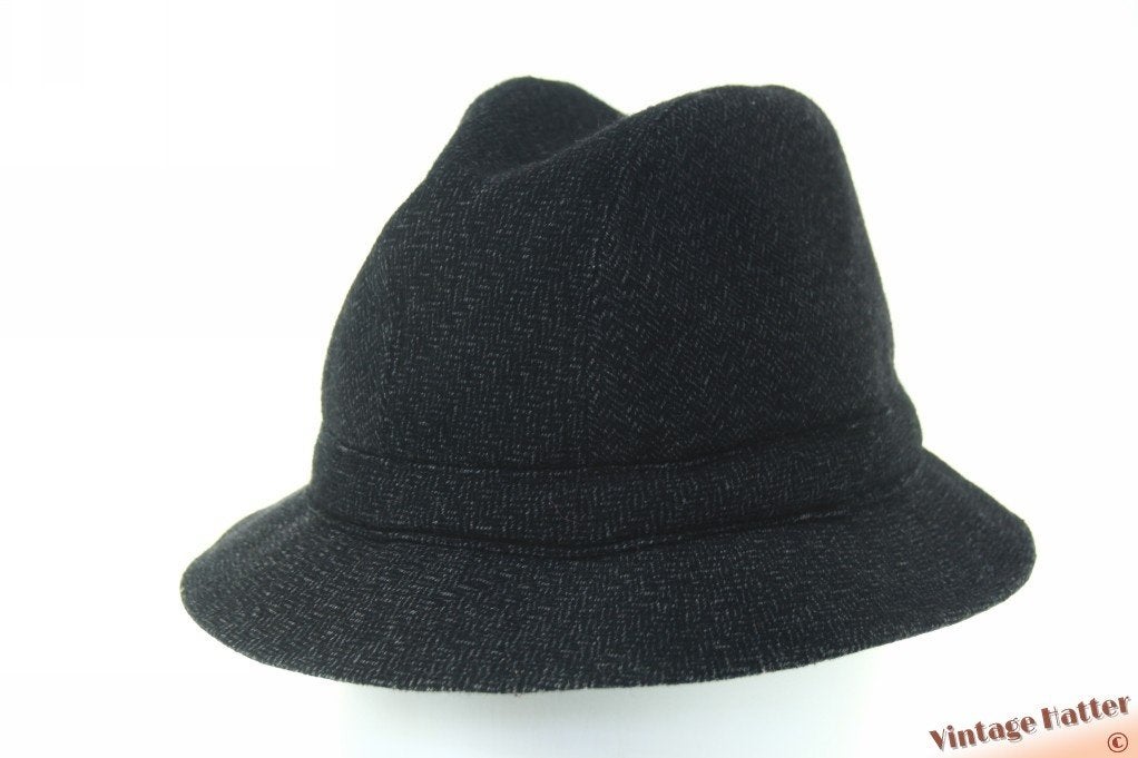 Vintage Vissershoed CandA donkergrijs wolmix 56 goede staat, Kleding | Heren, Hoed, CandA (C&A), Ophalen of Verzenden, 57 cm (M, 7⅛ inch) of minder