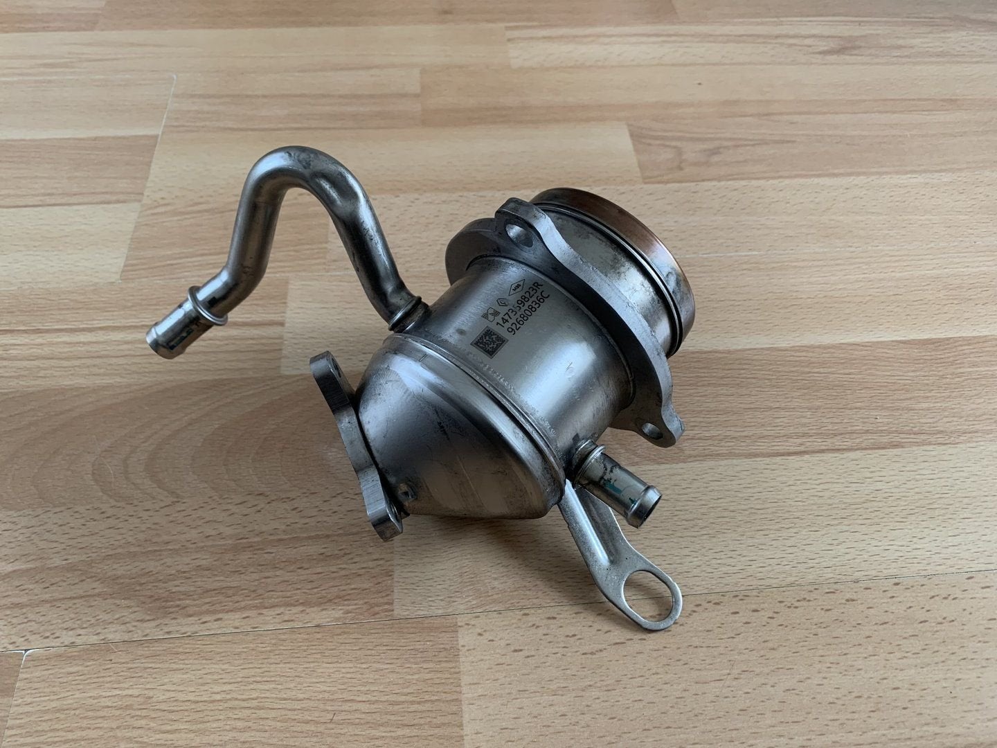 EGR koeler 1.5 DCI diesel 85KW 147359823R renault mercedes, Gebruikt, -, -, Ophalen of Verzenden