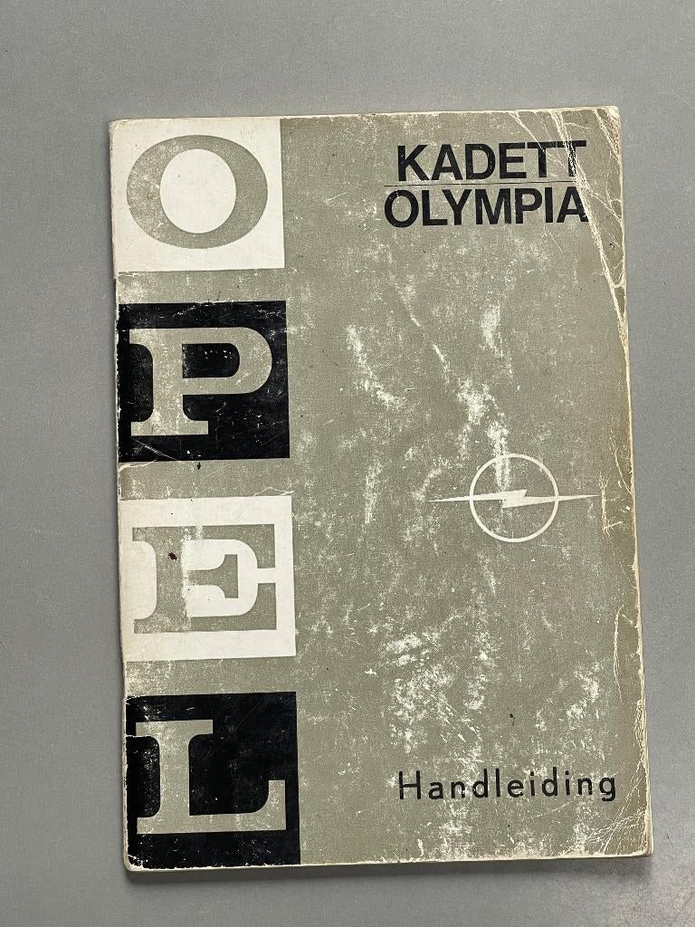 Handleiding OPEL Kadett / Olympia 1968, Ophalen of Verzenden