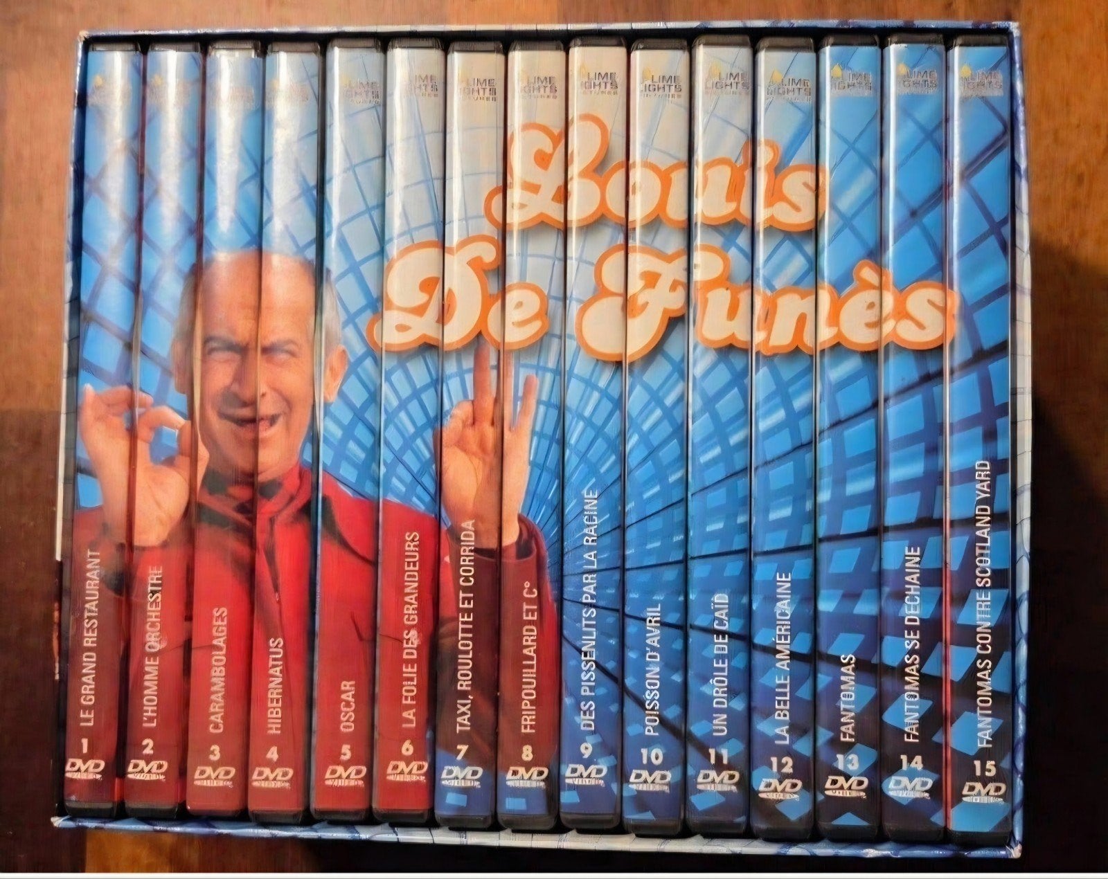Louis de Funès: 15-DVD Boxset, Alle leeftijden, Nederlands, Ophalen of Verzenden, Zo goed als nieuw