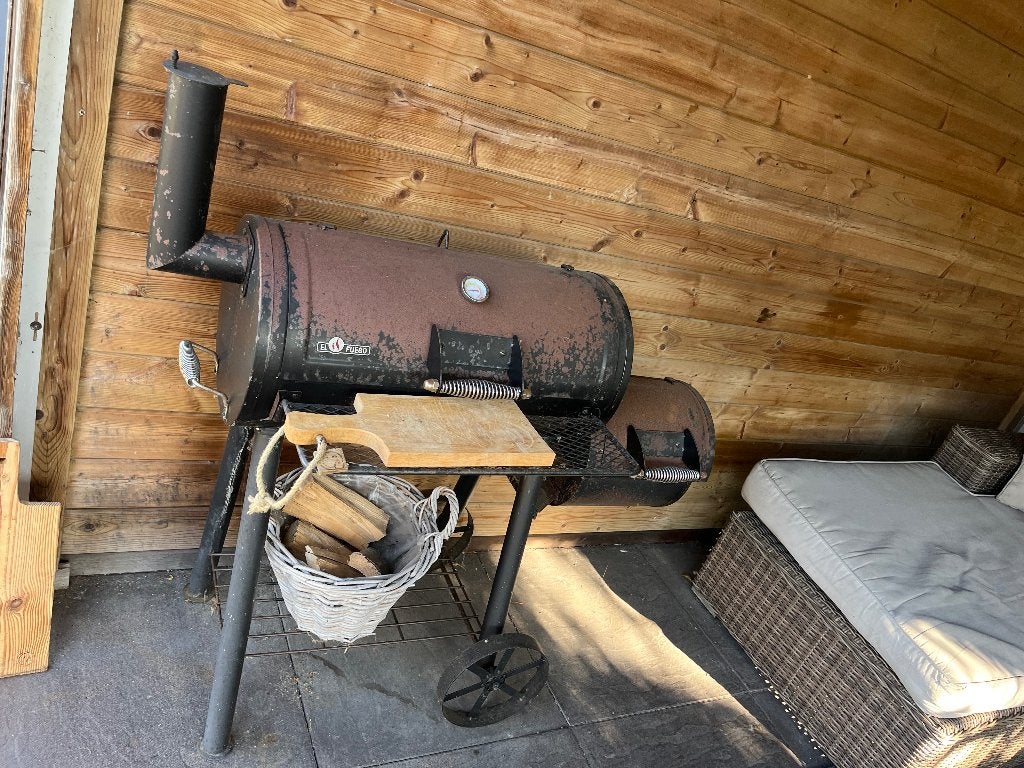 Rook barbecue, Ophalen, Gebruikt