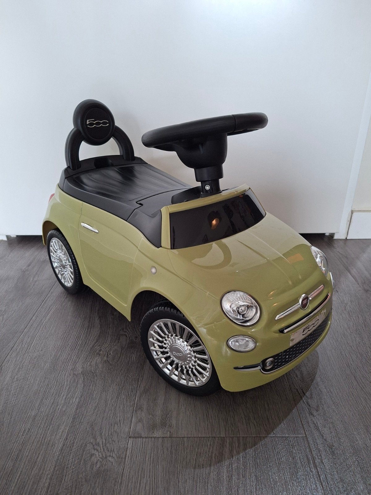 Fiat 500 Loopauto met Muziek en Toeter, Ophalen, Zo goed als nieuw