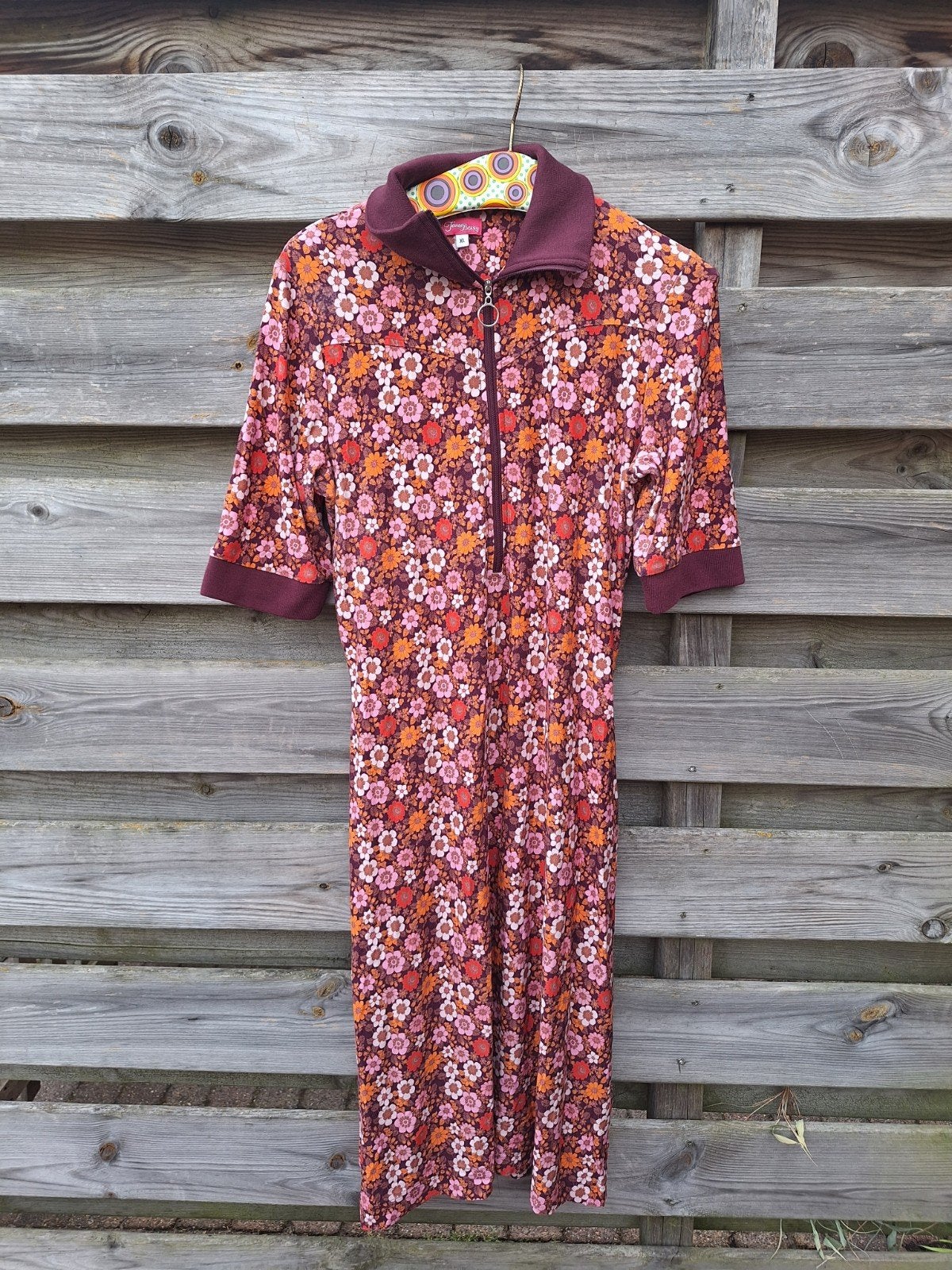 Maat xl tante betsy king louie, Blauw, Maat 46/48 (XL) of groter, Ophalen of Verzenden, Zo goed als nieuw