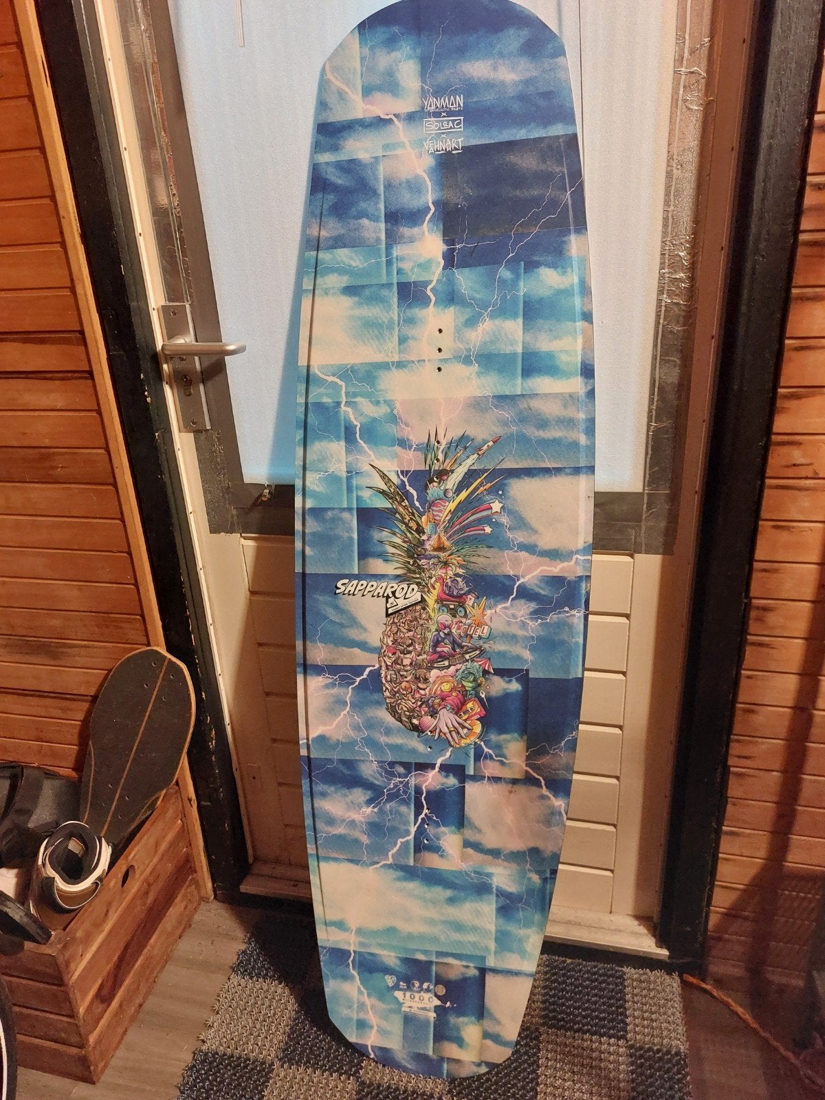 Wakeboard DUP Sapparod 157, Watersport en Boten, Ophalen, Gebruikt, Board
