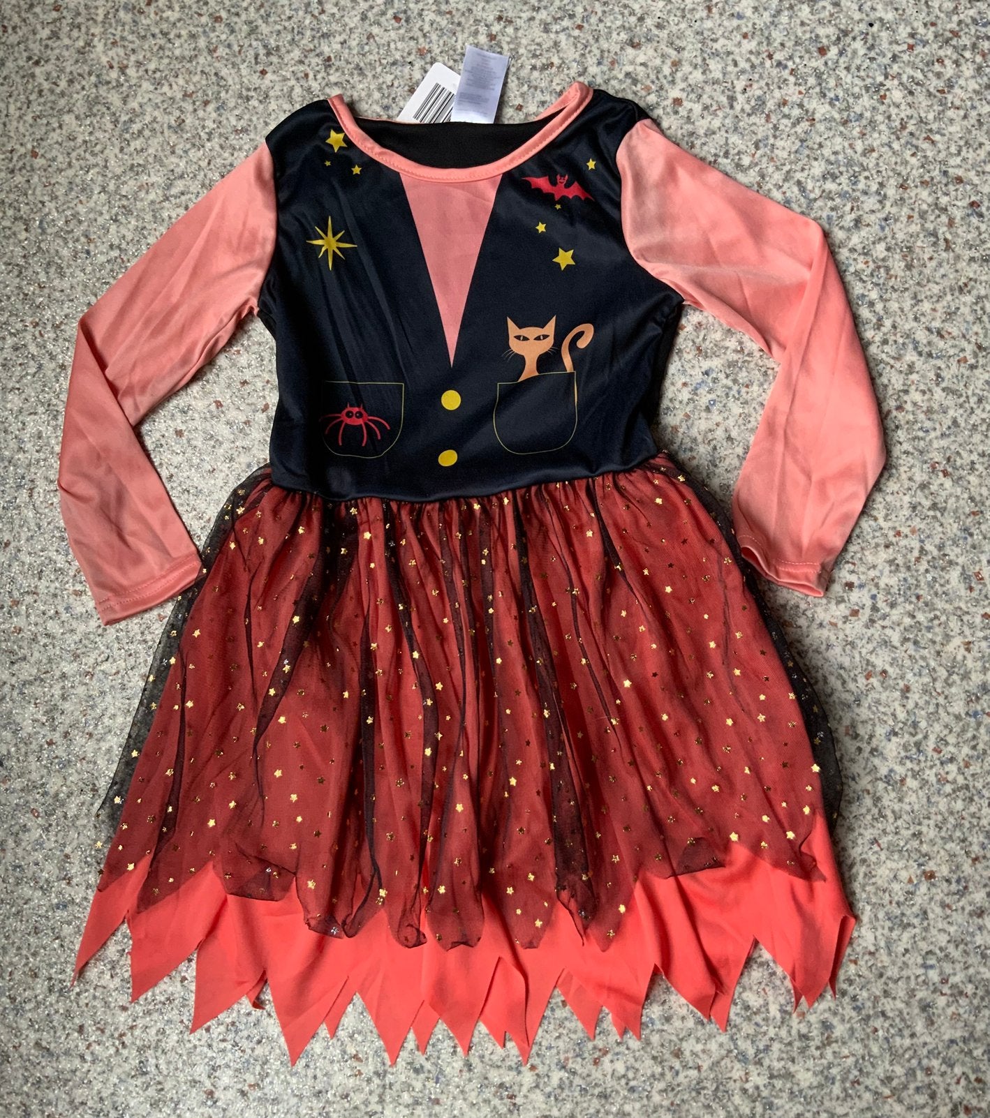 Halloween heks jurk mt 110/116/122 NIEUW, Kinderen en Baby's, Carnavalskleding en Verkleedspullen, Ophalen of Verzenden, Nieuw