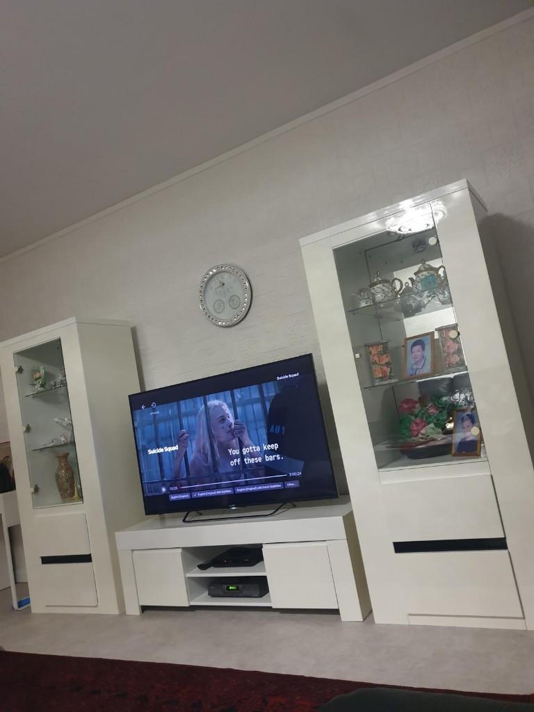 Woonkamer meubel set, Ophalen, Hoogglans, 50 tot 100 cm, Zo goed als nieuw