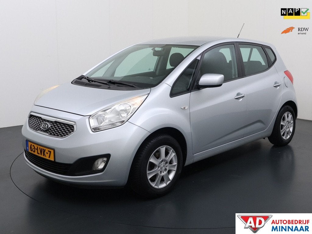 Kia Venga 1.4 CVVT X-tra | Trekhaak | LMV | Cruise control |, Auto's, Voorwielaandrijving, Euro 5, Gebruikt, 4 cilinders