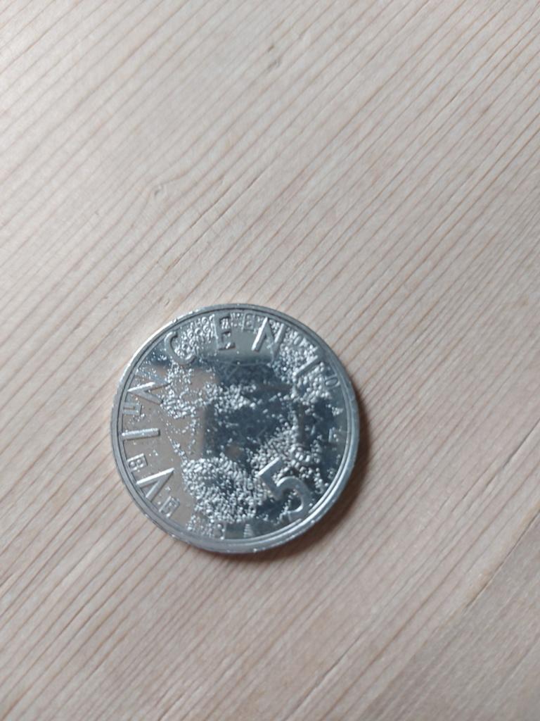 5 Euro munt Vincent van Gogh, Ophalen of Verzenden, Overige landen