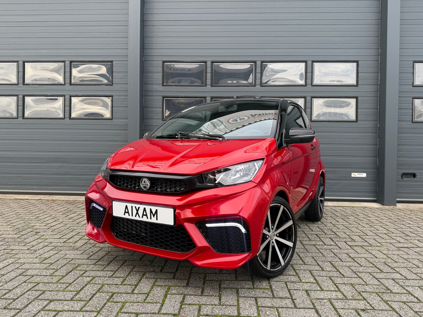 Aixam GTO SPORT Brommobiel 45KM / ROOD / Kubota / 2022, Holtkampminicars@gmail.com, Gebruikt, Holtkamp Minicars, 16 km/u of meer