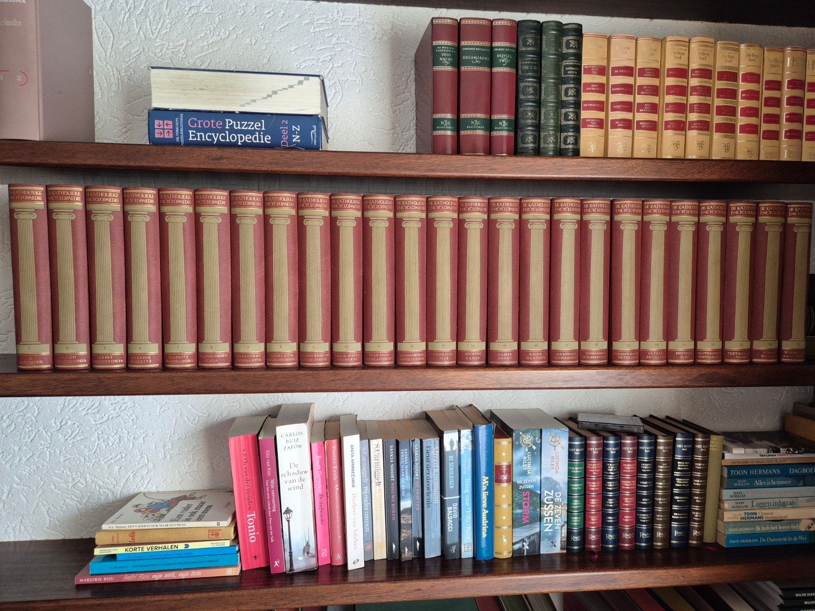 25-Delige  katholieke encyclopedie uit 1949., Ophalen, Complete serie, Zo goed als nieuw, Dr. P. van der Meer; Dr. F. Bauer en Fr. L.Engelbregt o.f.m.