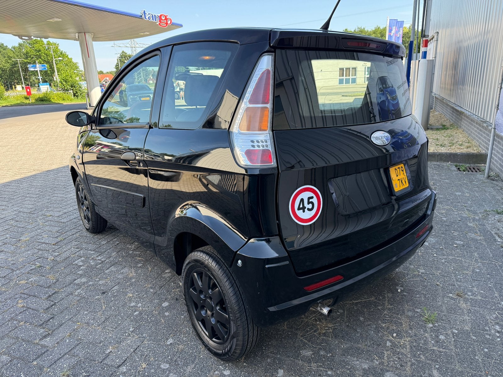 Microcar M.Go Brommobiel 45KM / ZWART / YANMAR / 2009, Ophalen, Holtkampminicars@gmail.com, Holtkamp Minicars, 16 km/u of meer