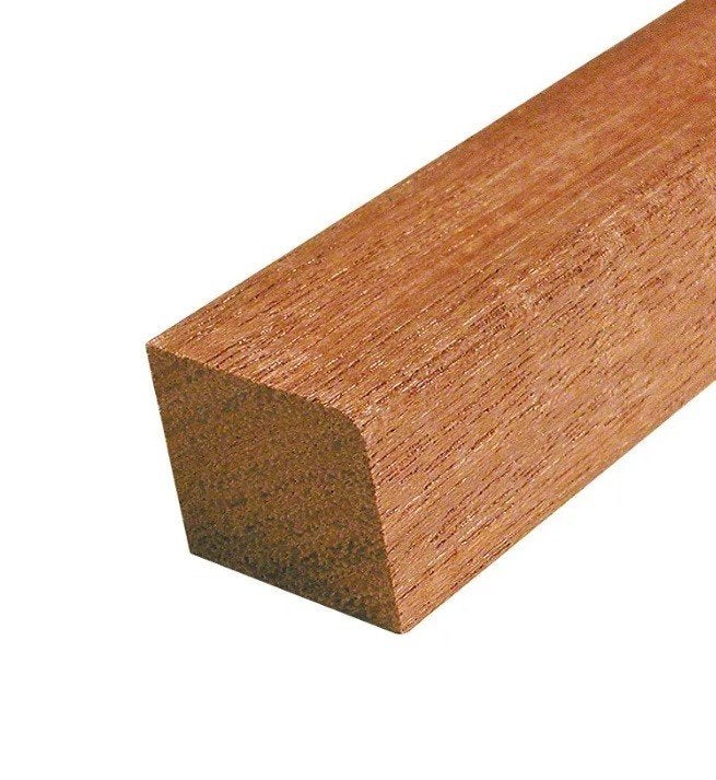 Hardhouten glaslatten 19x21mm   / 12 x 20mm, Ophalen, Minder dan 25 mm, Nieuw, Plank