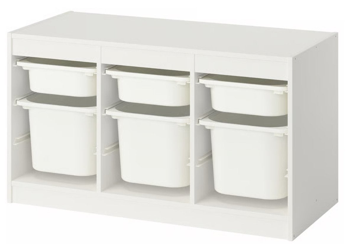 IKEA Trofast Opbergcombinatie met bakken,99x44x56 cm, Gebruikt, Kast, 75 tot 100 cm, Minder dan 50 cm