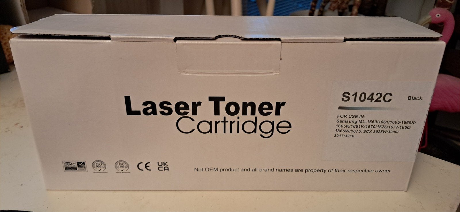 Nieuwe Toner S1042C Zwart Samsung Printers, Computers en Software, Printerbenodigdheden, Ophalen of Verzenden, Nieuw, Toner, Samsung (compatibel)