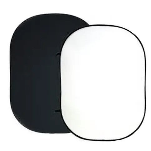 Bresser BR-3 180X240 opklapbare achtergrond zwart/wit, Ophalen of Verzenden, Nieuw, Bresser, Achtergrond