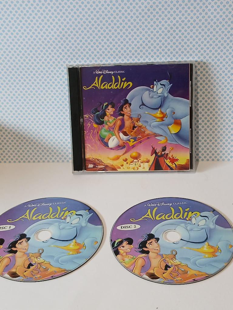 Zeldzaam VCD  Alladin, Cd's en Dvd's, VHS | Kinderen en Jeugd, Tekenfilm, Alle leeftijden, Ophalen of Verzenden, Zo goed als nieuw
