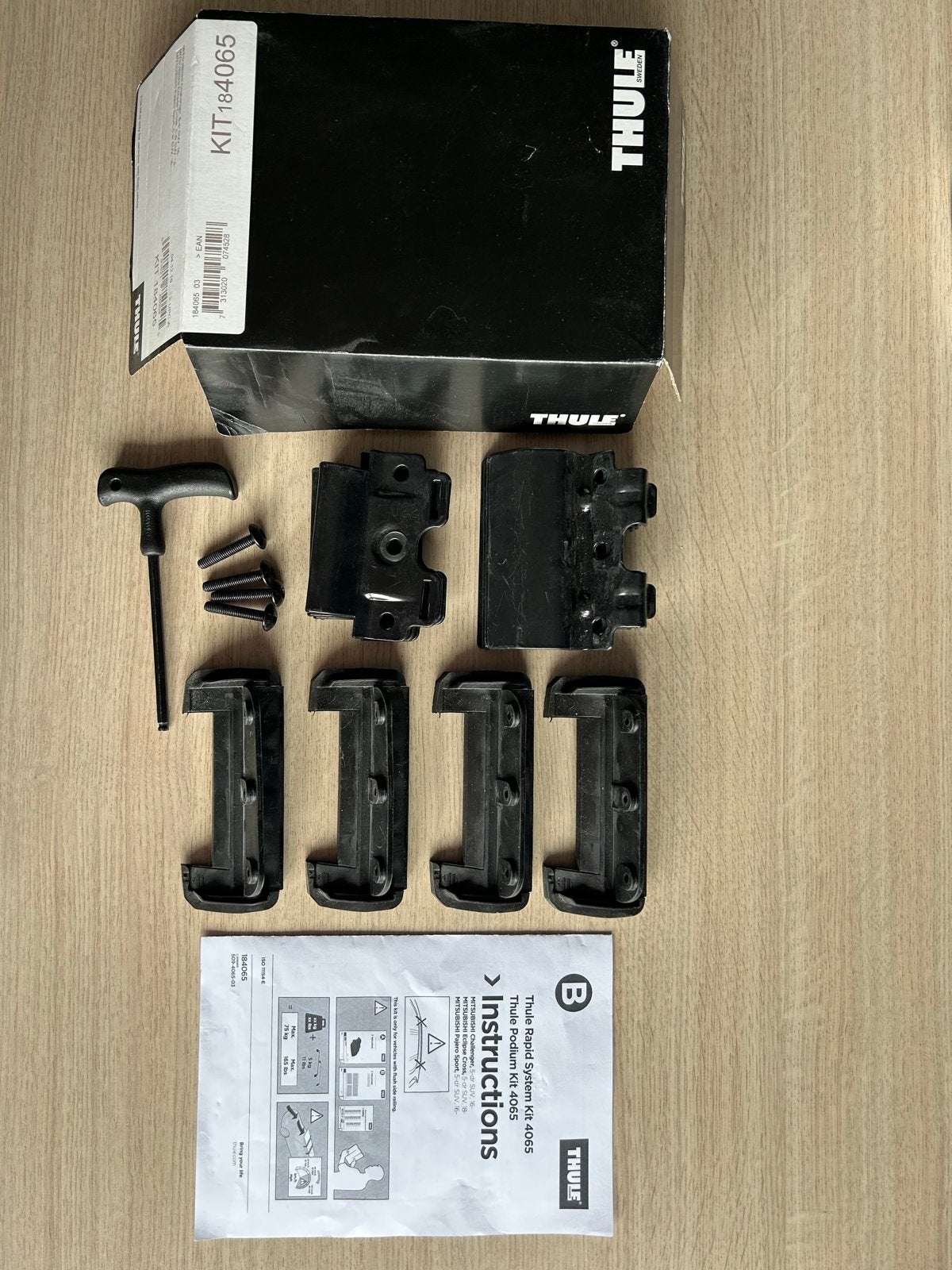 Thule Rapid System Kit 4065, Auto diversen, Dakdragers, Ophalen of Verzenden, Zo goed als nieuw