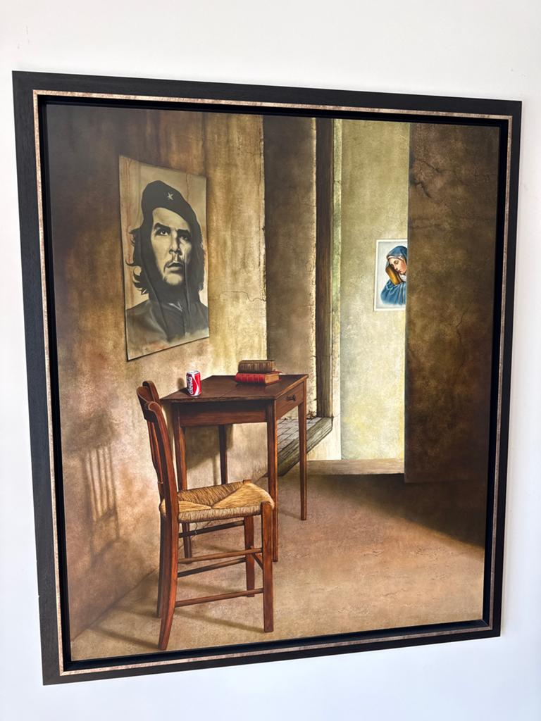 Uniek schilderij: Che Guevara, Maria en Coca-Cola, Ophalen