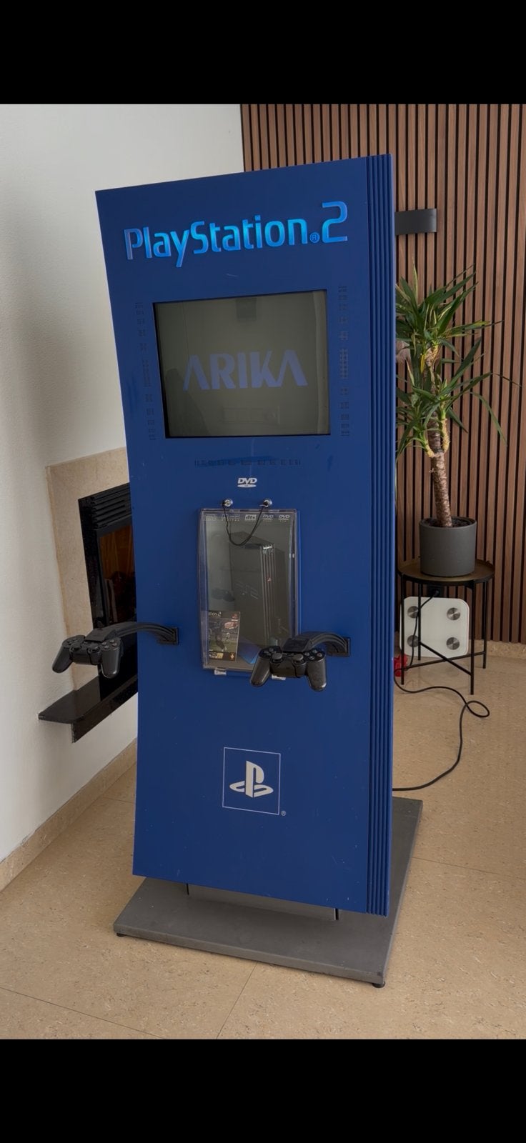 Kiosk Demopod PlayStation 2, Spelcomputers en Games, Ophalen, Zo goed als nieuw, Met 2 controllers, Phat