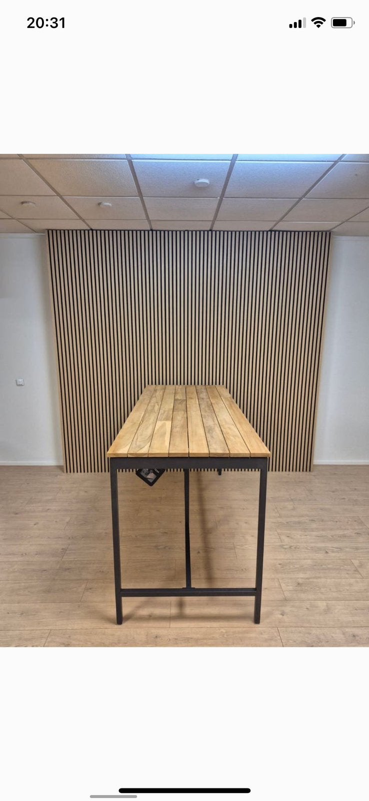 Kwaliteit! 4SO Taverne bartafel /statafel, OPRUIMING! €225,-, Huis en Inrichting, Barren, Ophalen, Nieuw