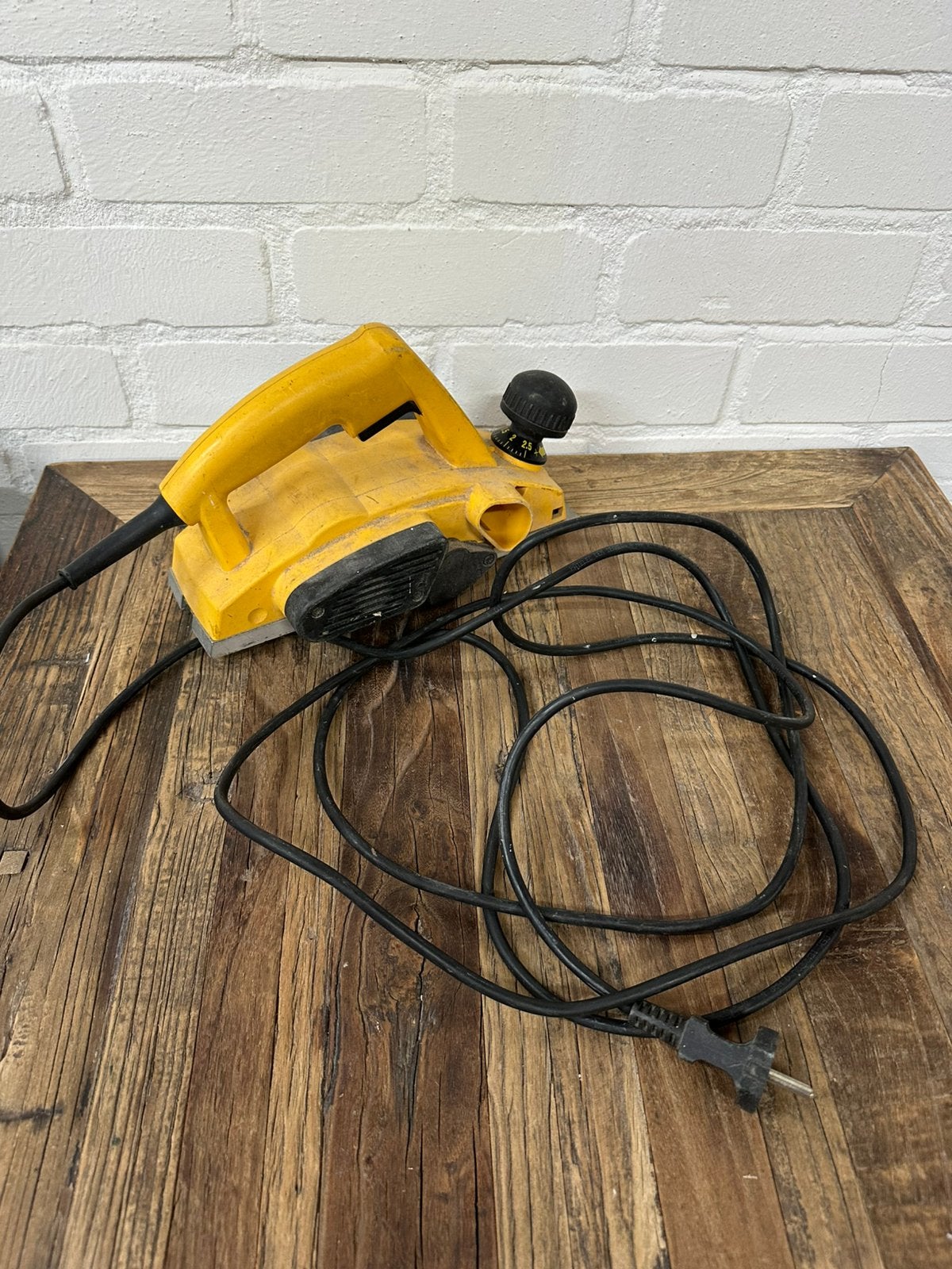 Dewalt DW 680 schaafmachine, Ophalen of Verzenden, Gebruikt